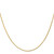 22" 14K Yellow Gold 1mm Diamond-cut Parisian Wheat Chain Necklace
