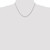18" 10K White Gold 1.75mm Diamond-cut Rope Chain Necklace