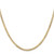 10k Yellow Gold 3mm Open Concave Curb Chain 10LCR080-16