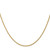 14K Yellow Gold 14 inch 1.5mm Regular Rope with Lobster Clasp Chain