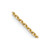 14K Yellow Gold 1.25mm Diamond-cut Rolo Chain 7212-20