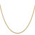 14K Yellow Gold 1.25mm Diamond-cut Rolo Chain 7212-20