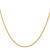 18" 10K Yellow Gold 1.5mm Parisian Wheat Chain Necklace