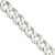 26" Sterling Silver 9.75mm Flat Curb Chain Necklace