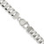 26" Sterling Silver 9.75mm Concave Beveled Curb Chain Necklace