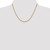 14K Yellow Gold 18 inch 2mm Hollow 3-Wire Wheat with Lobster Clasp Chain