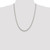 Sterling Silver 5mm Round Spiga Chain QSP200-24