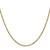 30" 10K Yellow Gold 1.75mm Flat Figaro Chain Necklace