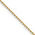 14K Yellow Gold 1.2mm Diamond-cut Cable Chain PEN332-22