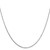 14K White Gold .8mm Box with Lobster Clasp Chain 1606-18