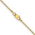 10k Yellow Gold .95mm Box Chain 10BX095-30