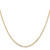 18K Yellow Gold 1.5mm Diamond-cut Cable Chain 18LP23-18