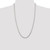 Sterling Silver Polished 5.7mm Domed Curb Chain QDB150-26