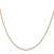14K Rose Gold .7mm Box with Lobster Clasp Chain 7168-20