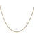 14K Yellow Gold 20 inch 1.15mm Diamond-cut Machine Made Rope with Lobster Clasp Chain