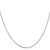 14K White Gold 1.05mm Diamond-cut Cable Chain 1341-18
