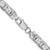 Sterling Silver Rhodium-plated 7mm Flat Anchor Chain QAN200R-20
