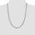 Sterling Silver Rhodium-plated 7mm Beveled Curb Chain QFB180R-24