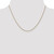 14K Yellow Gold 1mm Diamond-cut Spiga Chain 7235-18