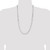 28" Sterling Silver 7.5mm Figaro Chain Necklace