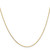 14K Yellow Gold 1.05mm Diamond-cut Rolo Chain 7258-24