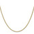 22 inch 14K Yellow Gold 1.5mm Lightweight Flat Anchor Link Pendant Chain Necklace