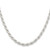 30" Sterling Silver 5mm Solid Rope Chain Necklace