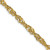 14K Yellow Gold 16 inch 2.75mm Lightweight Singapore with Lobster Clasp Chain