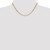 14K Yellow Gold 16 inch 2.75mm Lightweight Singapore with Lobster Clasp Chain