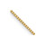 14K Yellow Gold .7mm Box with Lobster Clasp Chain 1592-18