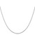 14K White Gold 1.0 mm Diamond-cut Cable Chain 1254-20
