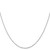 14K White Gold 1.1mm Flat Cable Chain 1628-22