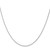 14k White Gold 1.2mm Diamond-cut Cable Chain PEN332W-16 14k White Gold 1.2mm Diamond-cut Cable Chain PEN332W-16