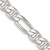 Sterling Silver 7.75mm Figaro Anchor Chain QAF220-18