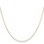 14K Yellow Gold 16 inch .6mm Octagonal Snake with Lobster Clasp Chain