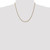 14K Yellow Gold 20 inch 1.05mm Spiga with Spring Ring Clasp Chain