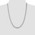 Sterling Silver Rhodium-plated 6mm Beveled Curb Chain QFB150R-24