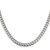 Sterling Silver 6mm Domed w/ Side Diamond-cut Curb Chain QRC180-18