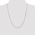 10K White Gold 1.3mm Singapore Chain 5262-24