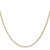30 inch 10K Yellow Gold 1mm Cable Chain Necklace