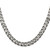 20" Sterling Silver Antiqued 7mm Curb Chain Necklace