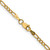 14K Yellow Gold 18 inch 2.5mm Hollow Figaro with Lobster Clasp Chain