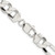 Sterling Silver 9.5mm Lightweight Flat Figaro Chain QMB250-18
