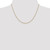 10k Yellow Gold 1.4mm Forzantine Cable Chain 10PE328-18