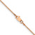 10k Rose Gold .9mm Box Chain 10RSC2-20 10k Rose Gold .9mm Box Chain 10RSC2-20