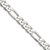 Sterling Silver 8mm Figaro Chain QFG220-16
