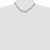 Sterling Silver 8mm Figaro Chain QFG220-16