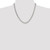 Sterling Silver Polished 5.7mm Double Diamond-cut Curb Chain QDD120-20