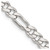 Sterling Silver 5.5mm Figaro Chain QFG150-30