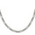 Sterling Silver 5.5mm Figaro Chain QFG150-30